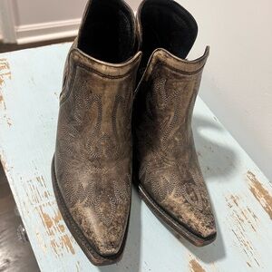 Ariat Distressed Ankle Booties